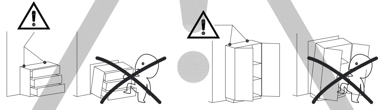 FUFU GAGA LJY-KF310010-01 Modern 2-Drawer Nightstand - IMPROVE EFFICIENCY 2