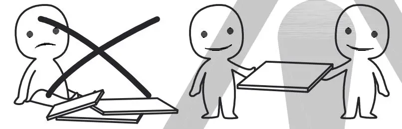 FUFU GAGA LJY-KF310010-01 Modern 2-Drawer Nightstand - IMPROVE EFFICIENCY