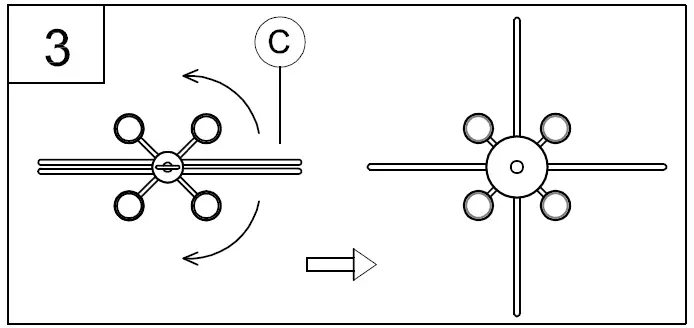 PROGRESS-LIGHTING-P550128-4-Light-Matte-Black-Transitional-Outdoor-Chandelier-Installation-FIG-6