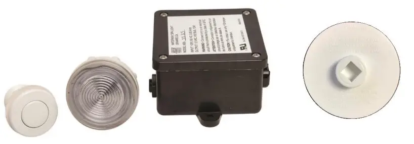 Laurel Mountain Parker 5 Acrylic Rectangular Reversible Drain Drop-In Whirlpool Tub - fig 7