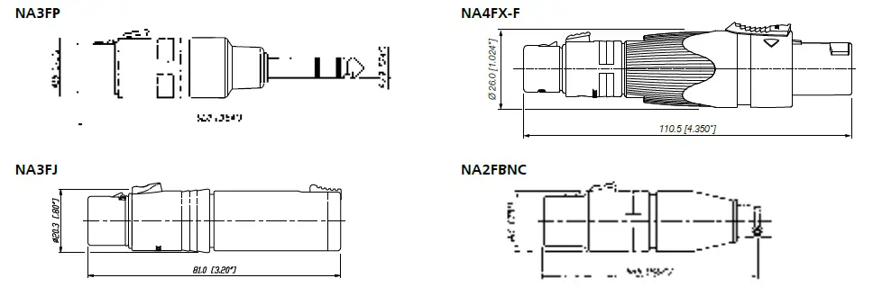 NEUTRIK-NA3FP-Adapter-XLR-3pol-to-tele-6-3-mm-Straight-06
