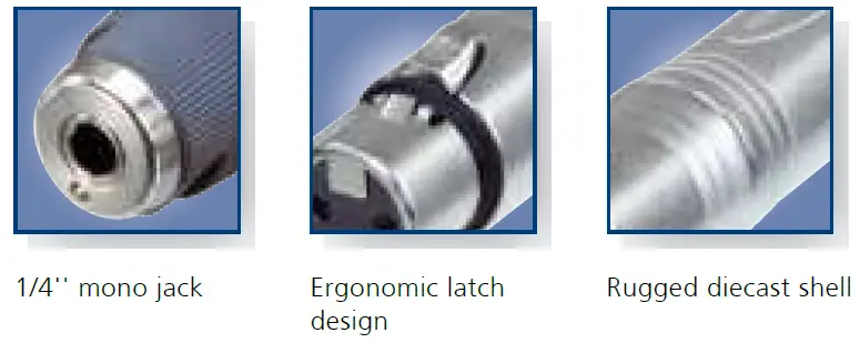 NEUTRIK-NA3FP-Adapter-XLR-3pol-to-tele-6-3-mm-Straight-product-image