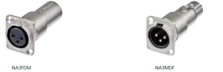 NEUTRIK-NA3FP-Adapter-XLR-3pol-to-tele-6-3-mm-Straight-19