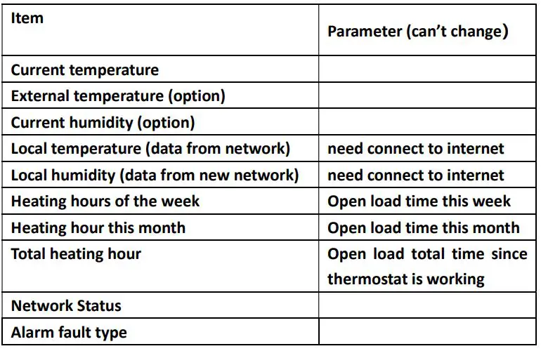 htc HYT001 WIFI Digital Heating Thermostat User Manual - Information