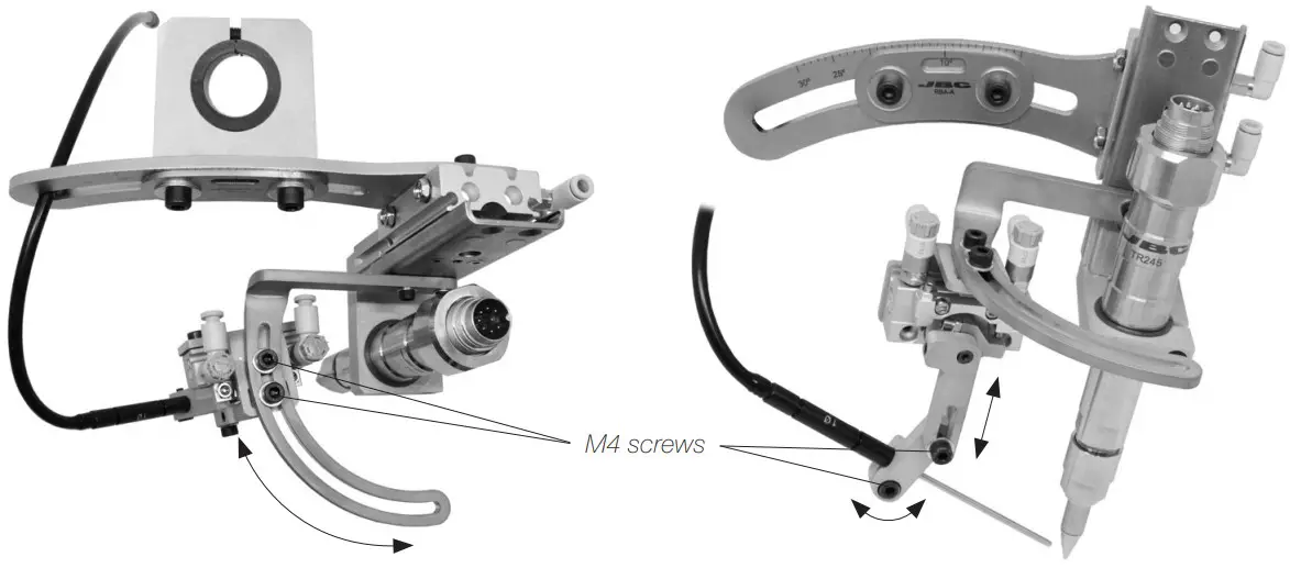 Dispensing Nozzle Adjustment