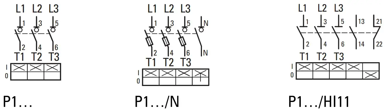 EATON IL03802001Z Moeller Series P1 Main Switch - FIGURE 4