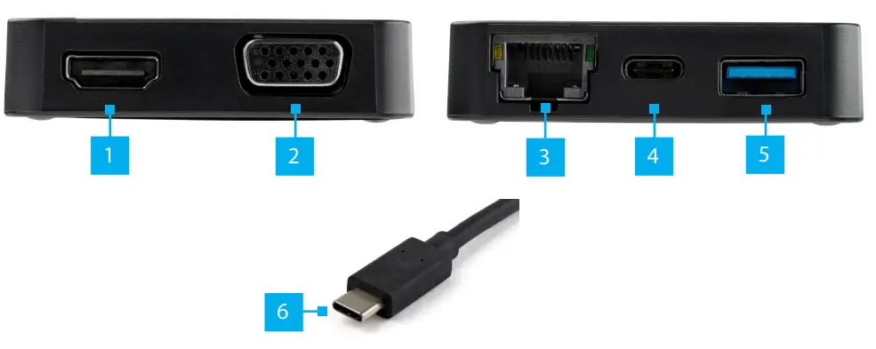 StarTech com USB C 10Gbps Multiport Adapter