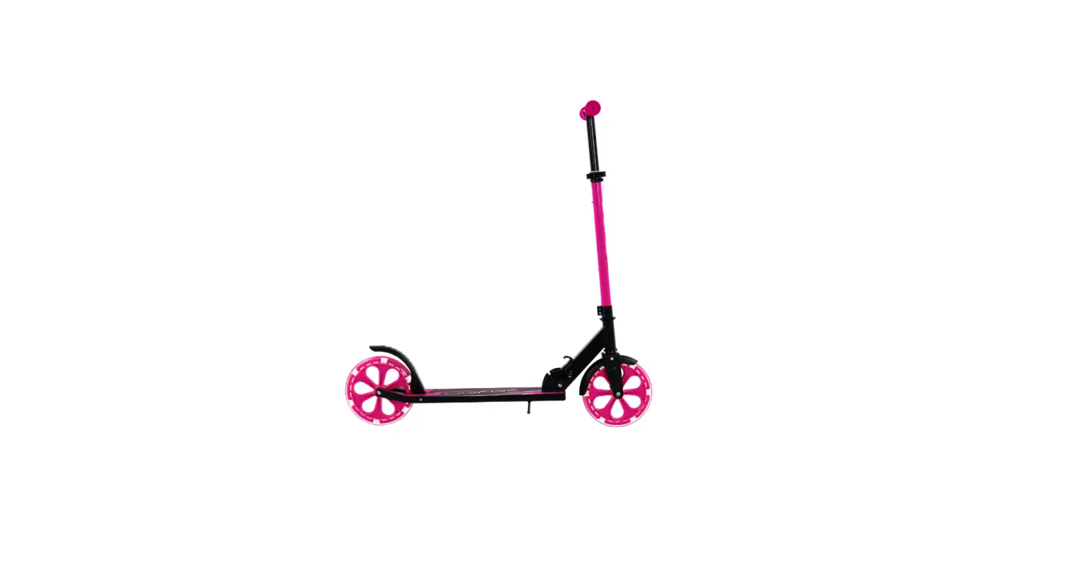 Sajan Led Big Wheels 20cm Pink Black Autoped Scooter Instruction Manual