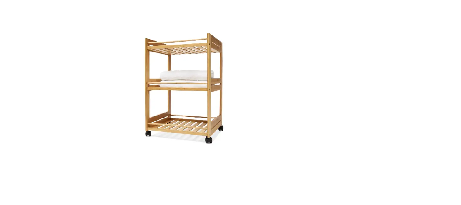 Kmart 43147717 4 Tier Bamboo And White Trolley Instruction Manual Kmart 43147717 4 Tier Bamboo And White Trolley Instruction Manual