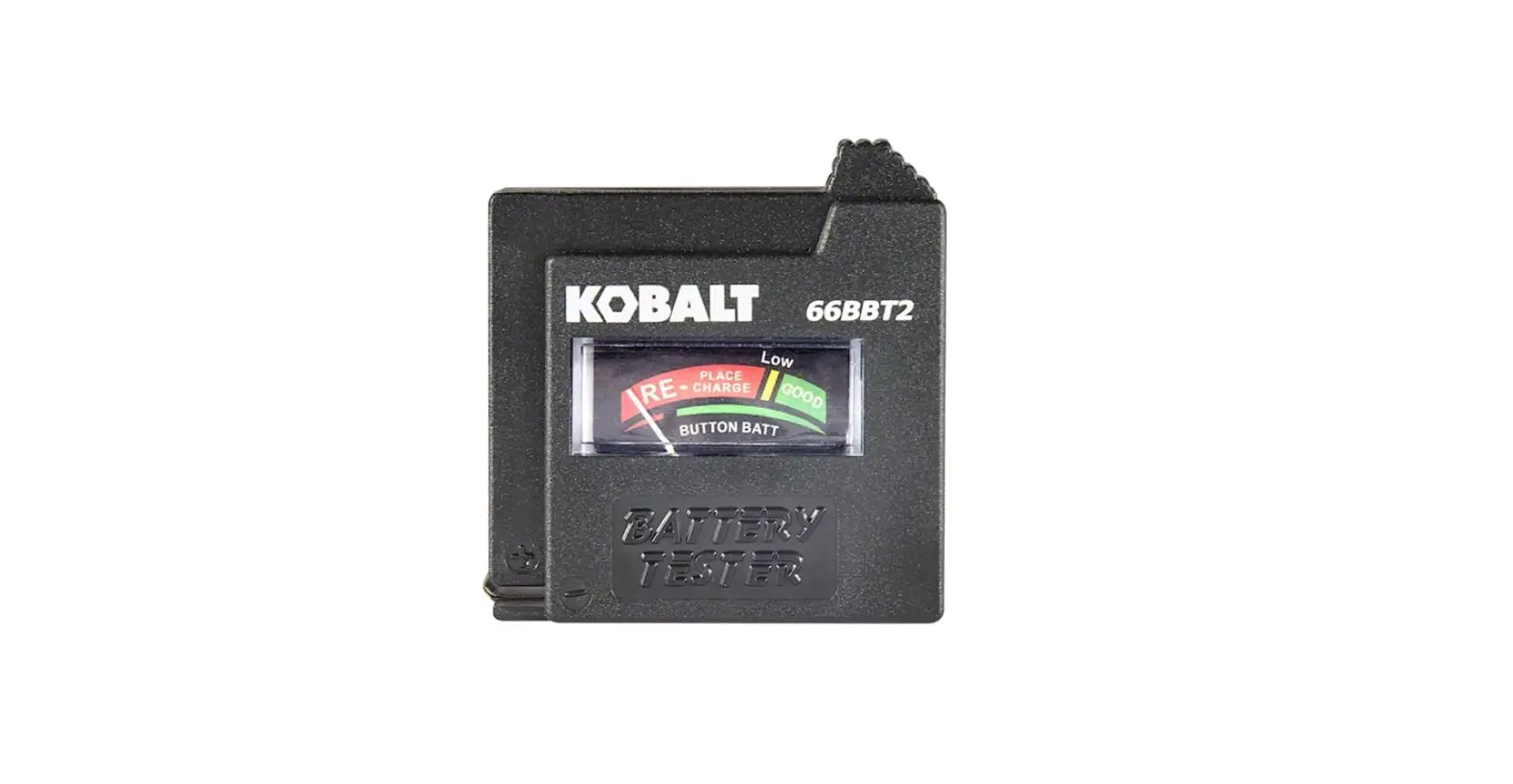 Kobalt 66bbt2 Analog Battery Tester Specialty Meter User Manual