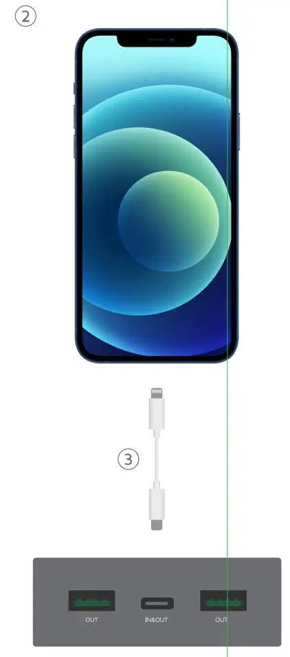 Xtorm FS401 Powerbank User Manual - Connect your charging cable to th 2OW USB-C PD port to fast charge your device