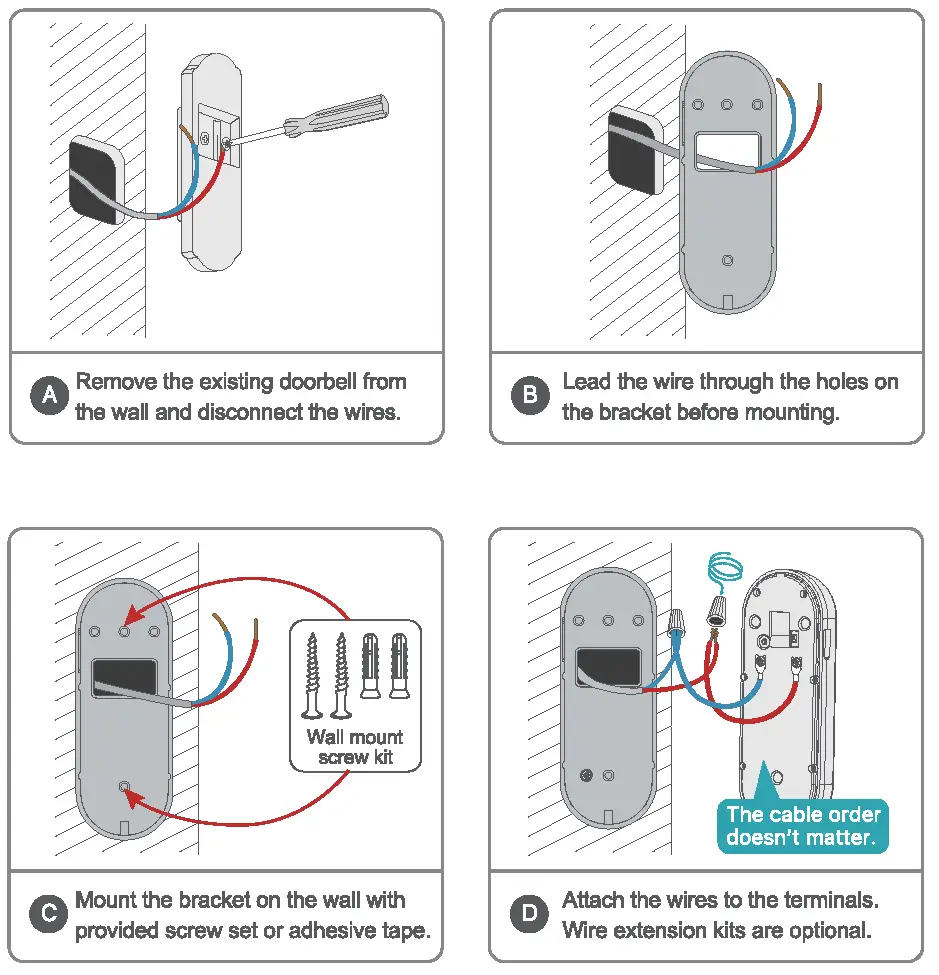 Replace your existing doorbell