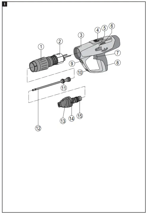 HILTI DX 462 Metal Stamping Tool - 1