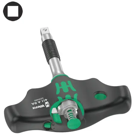 Wera 400 T Handle Kraftform Kompakt Screwdriver - Figure 9