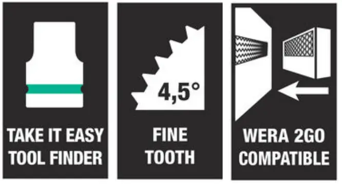 Wera 400 T Handle Kraftform Kompakt Screwdriver - Icon