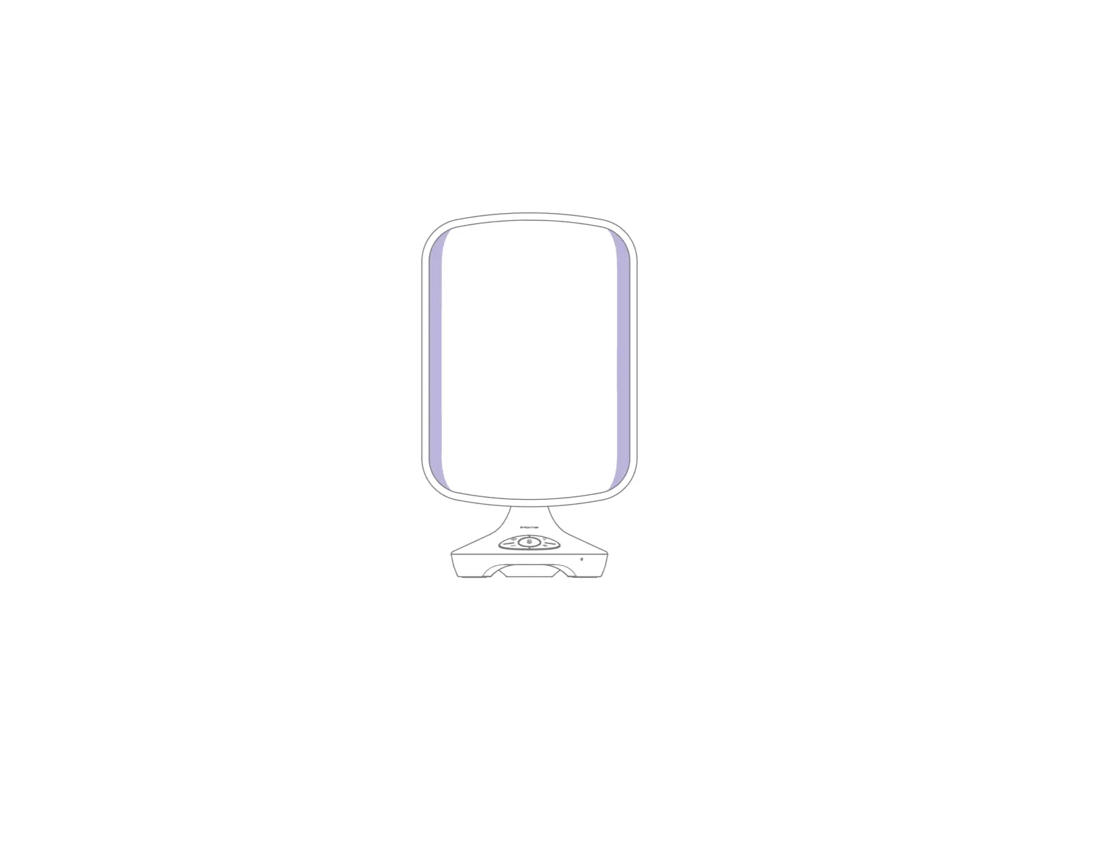 Ihome Icvbt3 Adjustable Vanity Mirror User Guide