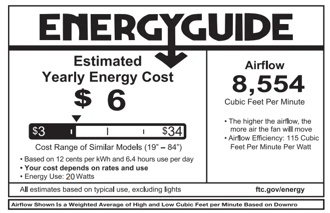 HINKLEY 903880FMB NDD 80 Inch Swell Indoor or Outdoor Ceiling Fan - Fig17