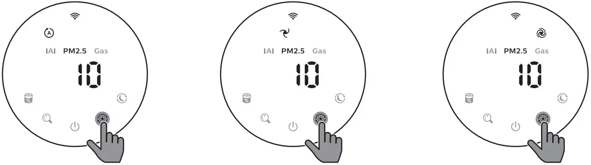 Changing the day mode setting