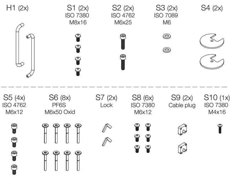 SMS M000328 Peggy One Engaged Meeting - LIST OF PARTS 5