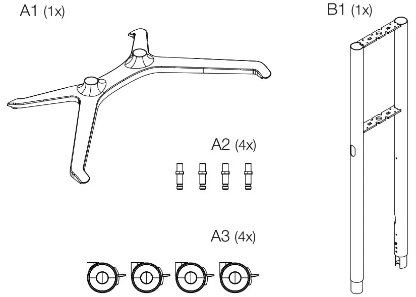 SMS M000328 Peggy One Engaged Meeting - LIST OF PARTS