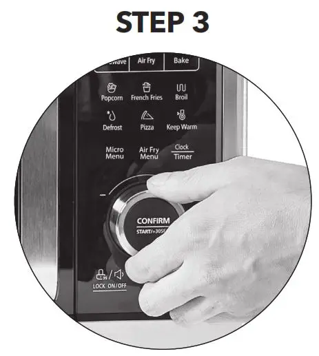 PowerXL MAFPLUS Microwave Air Fryer Plus - STEP 3