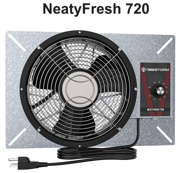 ABESTORM NeatyFresh 260 260CFM Crawlspace Ventilation Fan - fig 3