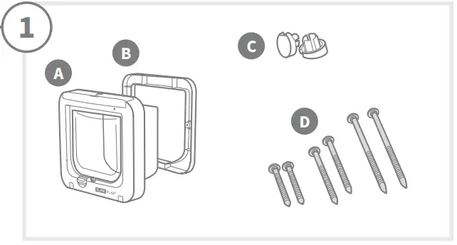 SURE-PETCARE-SUR001-SureFlap-Microchip-Cat-Flap-fig-2
