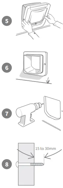 SURE-PETCARE-SUR001-SureFlap-Microchip-Cat-Flap-fig-8