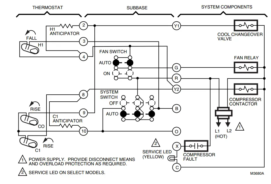 Honeywell-T874H-Multistage-Thermostat-FIG-4