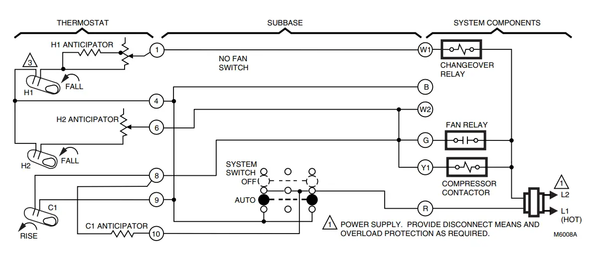 Honeywell-T874H-Multistage-Thermostat-FIG-6