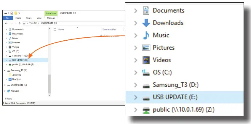 ATLONA AT OME EX KIT LT Omega 4KUHD HDMI Over HDBaseT TXRX with USB - Updating the Firmware