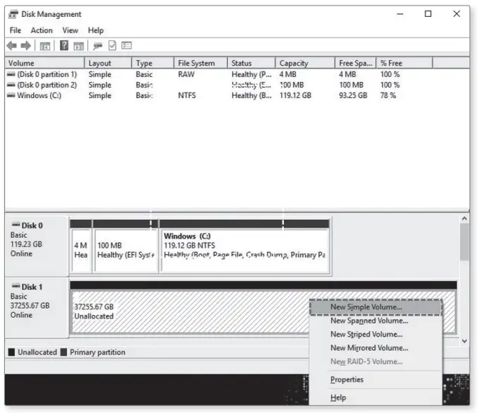 WISENET PRO 7510B4 PC NVR for Recording - . Right click