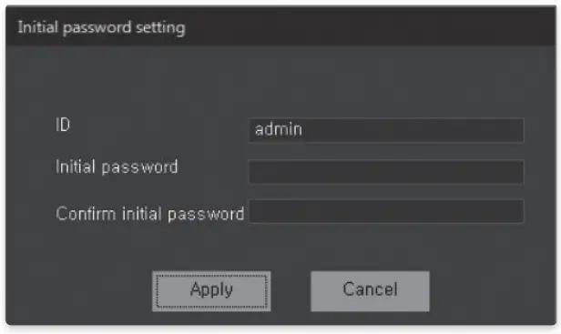 WISENET PRO 7510B4 PC NVR for Recording - initial password