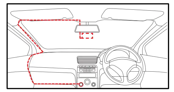 Supercheap NCP-DVR2K Dash Cam 2K Discreet with GPS and Super capacitor and Wi-Fi - Install 2