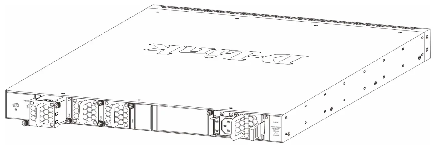D-Link DXS-3400-24TC 20-Port 10GBase - Connecting to Power4