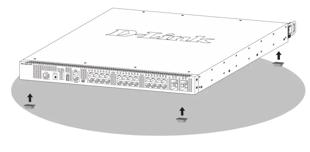 D-Link DXS-3400-24TC 20-Port 10GBase - Installation1
