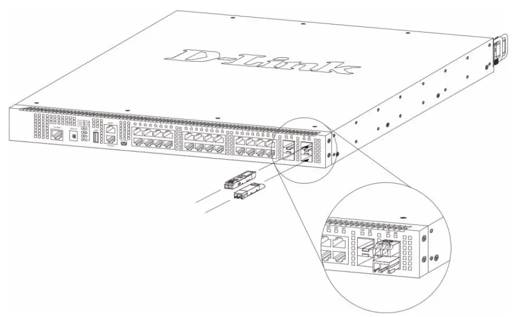 D-Link DXS-3400-24TC 20-Port 10GBase - Installation4