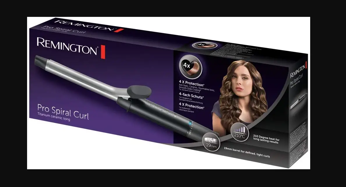 Remington Pro Spiral Curl Ci5519 User Manual
