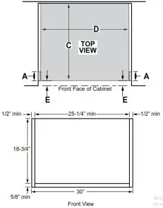 MONOGRAM Built-In Steam--------Install onto the cabinet