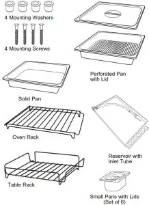 MONOGRAM Built-In Steam--------REMOVE PACKAGING