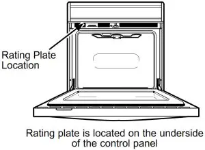 MONOGRAM Built-In Steam-------Rating Plate