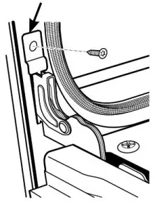 MONOGRAM Built-In Steam-------Remove hinge