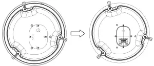 RCF CMR 50 W Two Way Ceiling Monitor Speaker - FIGURE 4