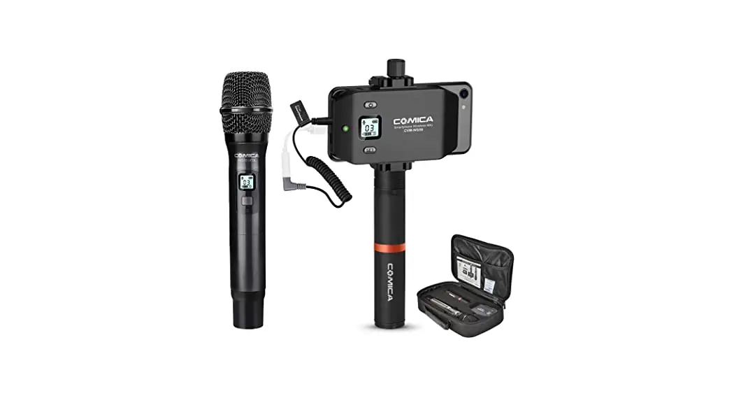 Comica Cvm-ws50 Uhf 6 Channel Lavalier Wireless Smartphone Microphone User Manual