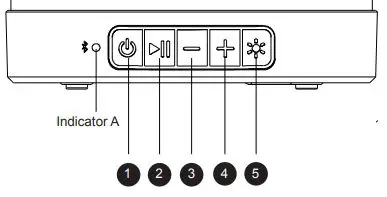 Kmart Bluetooth Rechargeable Lantern with Speaker fig2