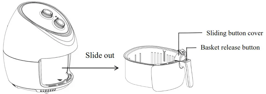 anko AF701 5.3 Litre Air Fryer- product