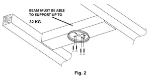 FANAWAY 210665 Orbit DC Ceiling Fan-fikg2