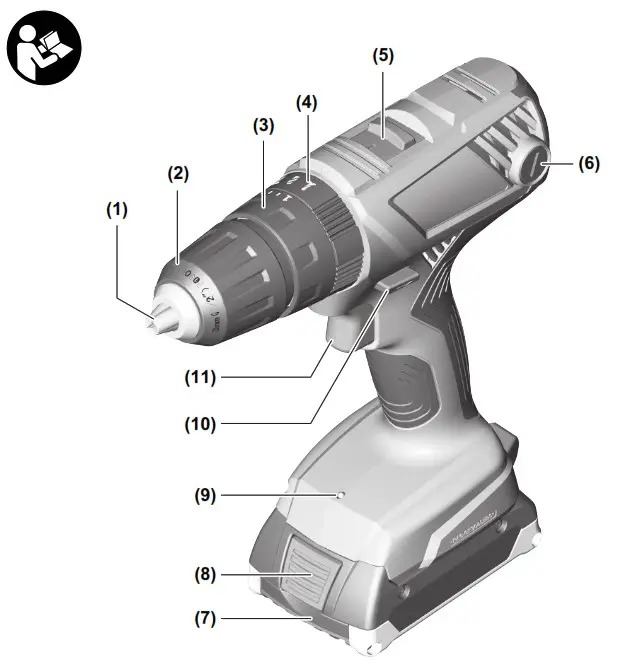BOSCH GSB 180-LI Professional Cordless Impact Drill - Product Overview 1