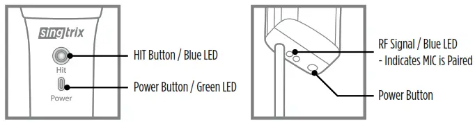 singtrix SGTXWMIC1 Wireless Mic System-RECEIVER