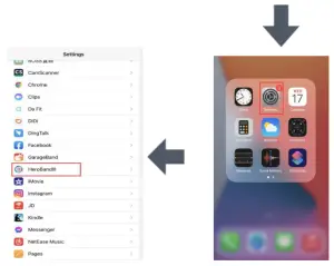operation diagram(IOS)